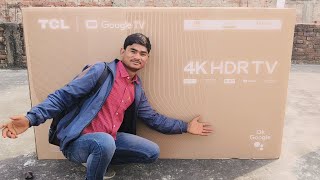 Tcl 75 inch Qled Tv Unboxing 🔥🔥  Full Review 🎇🎇 [upl. by Ulita]