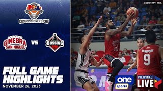 Brgy Ginebra vs Blackwater highlights  PBA Season 48 Commissioner’s Cup  Nov 26 2023 [upl. by Rambort]