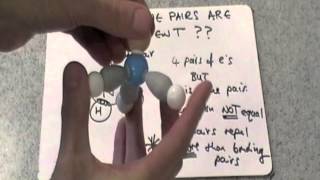 Shapes of Molecules  The Effect of Lone Pairs in the Valence Shell [upl. by Thayne]