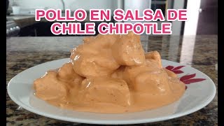 Pechugas Rellenas en Salsa de Chipotle [upl. by Ferro]