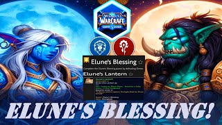 Elunes Blessing Quest  Lunar Festival  Elunes Lantern Toy  Elunes Blessing Achievement  Omen [upl. by My]