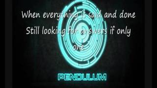 Pendulum  The Island Lyrics HD [upl. by Cud]