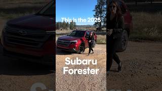 The ALLNEW FORESTER 2025 Subaru Forester First Look [upl. by Berard]