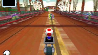 Mario Kart DS GCN Mushroom Bridge [upl. by Nedla]