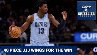 Jaren Jackson Jr scores 40 points to lead Memphis Grizzlies to win vs Detroit Pistons [upl. by Urbannal]