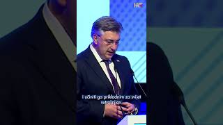 Plenković je istaknuo da je budući proračun ključni instrument za budućnost EUa HRTDnevnik [upl. by Nnaaihtnyc]