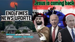 END TIMES NEWS UPDATE Millions under advisory Creepy 5 year AI prediction Israel peace deal [upl. by Kcirdneh]