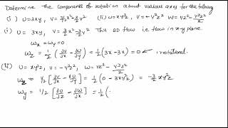 rotational and irrotational flow problem 2 [upl. by Dressler]