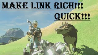 Ultimate Glitch Unlimted DiamondsRupees  Korok Seeds in 1 LocationMaster Mode Zelda BotW [upl. by Devin918]