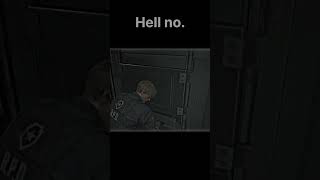 My quickest no in re2 remakeshorts [upl. by Nohsar]