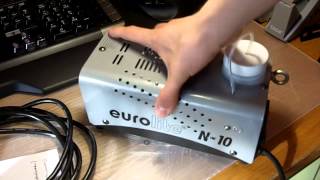 Test und Check Eurolite N10 Nebelmaschine [upl. by Alaric]