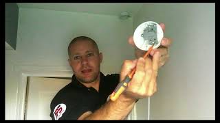 How To replace a pull cord light switch  Your local Electrician [upl. by Neelyt]