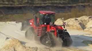 Case IH STX 450 Quadtrac with steel tracks Steiger Case IH [upl. by Eustatius]