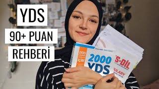 YDS 90 PUAN REHBERİ Mutlaka Bitirmeniz Gereken 3 Kaynak  Çalışma Planı [upl. by Rorrys618]