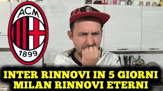 🤬L INTER FA I RINNOVI IN 5 GIORNI NOI CI METTIAMO UNA VITA ‼️PELLEGATTI NON PRENDERCI IN GIRO‼️ [upl. by Ydennek]