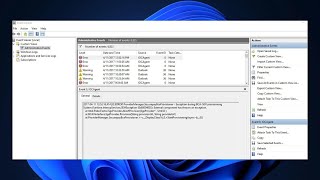 How To Fix Event Viewer Not Working on Windows 1110 [upl. by Halullat]