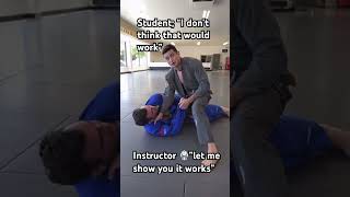 BJJ instructor teaches a valuable lesson in Brazilian Jiu Jitsu 😴don’t forget to follow for more… [upl. by Aufmann]