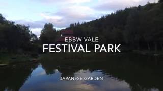 Drone View Over Ebbw Vale Festival Park [upl. by Miahc]