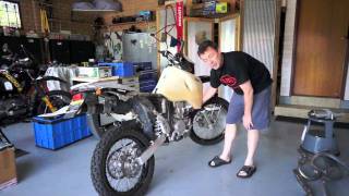 DRZ400E Exhaust Replacment [upl. by Danica548]