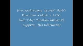 Noahs Flood Disproved by Archaeology amp Geology [upl. by Mccandless]