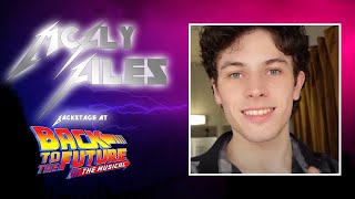 McFly Files Backstage at BACK TO THE FUTURE with Casey Likes Episode 1 [upl. by Enal]