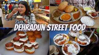 Best DEHRADUN Street Food  Bun Tikki Aloo Kachori Bal Mithai Sandwich amp More [upl. by Ettennyl]