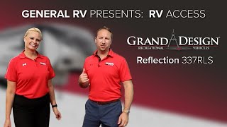 Virtual Showroom  Grand Design  Reflection 337RLS  General RV Center [upl. by Assennev]