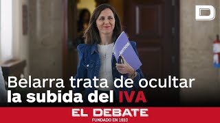 Belarra se queja de que Mercadona avise a sus clientes de la subida del IVA aprobada por el Gobierno [upl. by Leihcar]