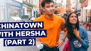 Uncle Roger Show Auntie Hersha Chinatown Part 2 ft Hersha Patel funny uncleroger comedy usa [upl. by Nairahcaz799]