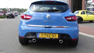 RENAULT CLIO 2014 DUPLEX EXHAUST SPORTUITLAAT UITLAAT by MAXIPERFORMANCE [upl. by Eikciv]