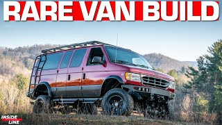 Ultimate Ford E350 4x4 Diesel Van Transformation By Ujoint Offroad  Inside Line [upl. by Ainoloppa]