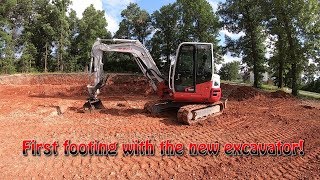 First Footing With The Takeuchi TB260 [upl. by Erodaeht]