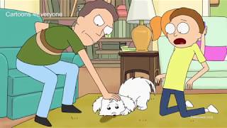 Rick And Morty  Snuffles the dog becomes Smart [upl. by Semele]