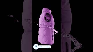 Clo3d to Blender Animation Puffer Jacket with Water Simulation FlipFluid blenderanimation clo3d [upl. by Ettezus]