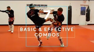 7 of my BEST Basic Offensive Combos Real Time Sparring Footage [upl. by Llenrep299]