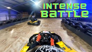 INTENSE BATTLING  Absolutely Karting Maidenhead [upl. by Teddie219]