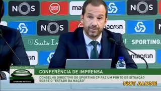 Conf Imprensa Completa  Frederico Varandas 22 02 2019 [upl. by Annoled180]