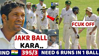 FIGHT MOMENT GAVASKAR SERISS 2001 INDIA VS AUSTRALIA 1ST TEST  IND VS AUS FULL MATCH HIGHLIGHTS [upl. by Filipe468]