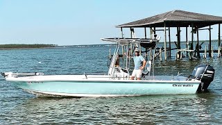 THIS IS MY New 24ft Bay Boat In Depth Review and Sea Trial [upl. by Ssilem]