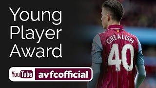 Grealish wins young player of the season award [upl. by Trillbee]