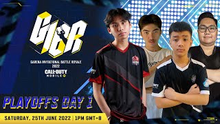 Garena Invitational Battle Royale 2022  Playoffs Day 1  Call of Duty®️Mobile  Garena [upl. by Euqenimod]