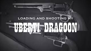 Uberti Dragoon Loading amp Shooting [upl. by Eiramlehcar645]