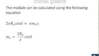 Bevel Gears and Worm Gears  Part II [upl. by Bartolome419]