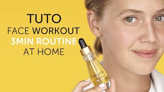 ALL ATHOME FACE WORKOUT MOVES BY DECLÉOR  The power of hands activated by Essential Oils Skincare [upl. by Betz898]