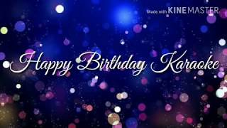 Happy Birthday Karaoke With Lyrics  Nakash Aziz  Ishq Forever [upl. by Hanimay]