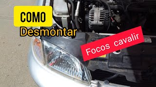 CHEVROLET CAVALIER 9599 desmontarQUITAR foco principal y lateral facilmente [upl. by Lisk]