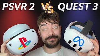 Meta Quest 3 Vs PlayStation VR 2  What Headset Should You Buy Review amp Comparison [upl. by Lledal]