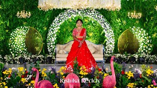 Rishika Reddy  Half saree ceremony 4K  Fotomaker Photography  2024 [upl. by Arenahs]