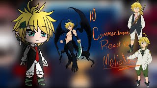 Fairy Tail react to Meliodas as Lucys Brother Ft x Nnt  11 Original [upl. by Issor556]