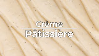 How to make Crème Pâtissière Pastry Cream [upl. by Elatsyrc]